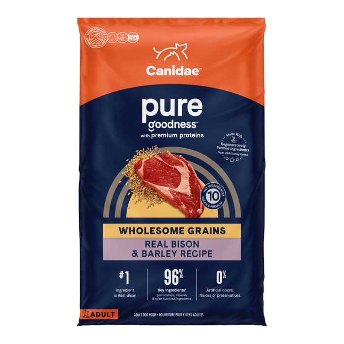 Canidae Pure Goodness Real Bison & Barley Recipe