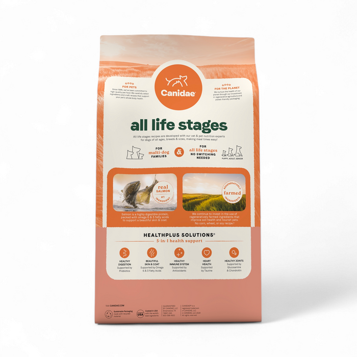 Canidae All Life Stages Dry Dog Food, Real Salmon & Ancient Grains Recipe, 5lb