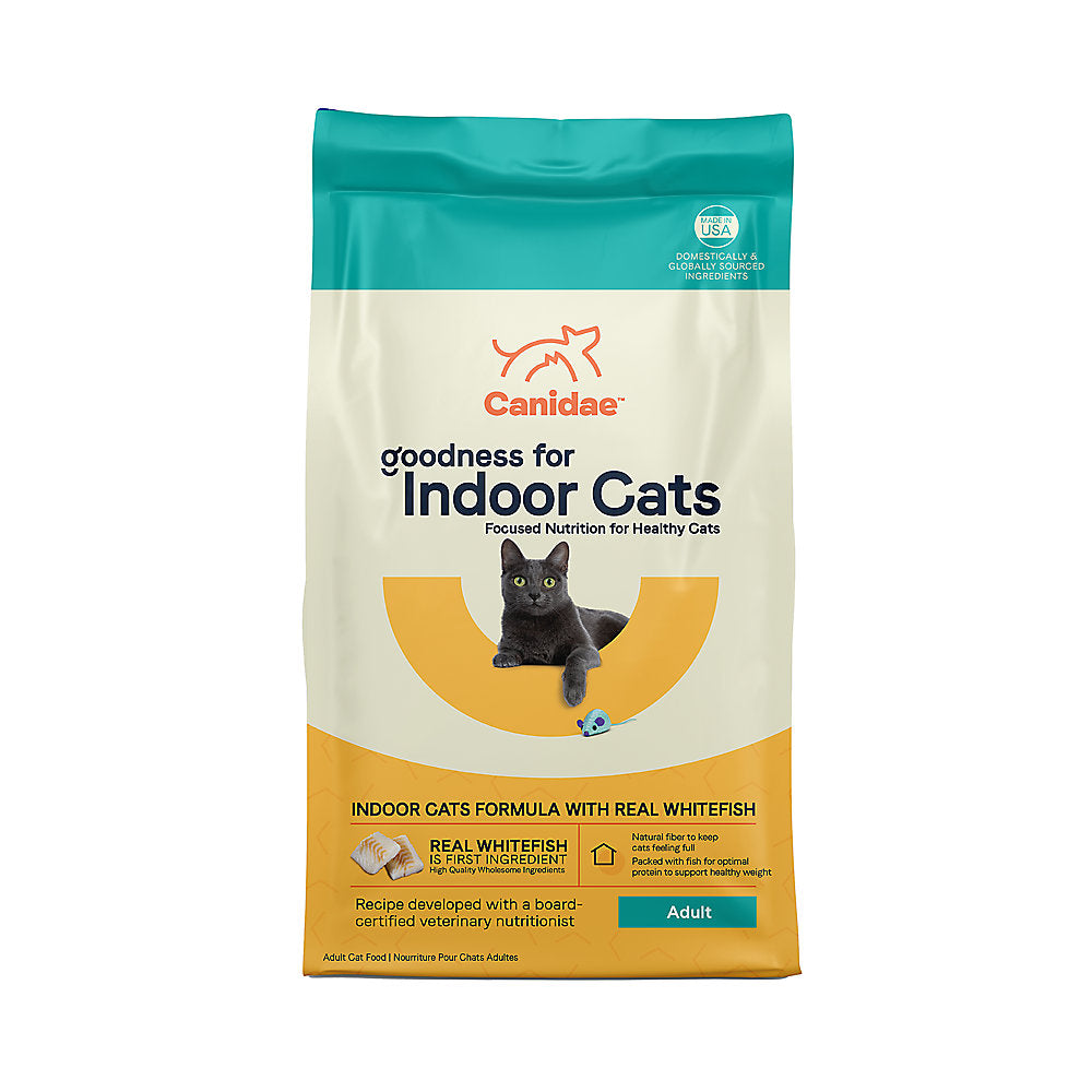 Canidae Goodness for Indoor Cat Food Whitefish Russell Feed