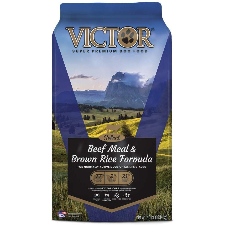 Victor select dog clearance food