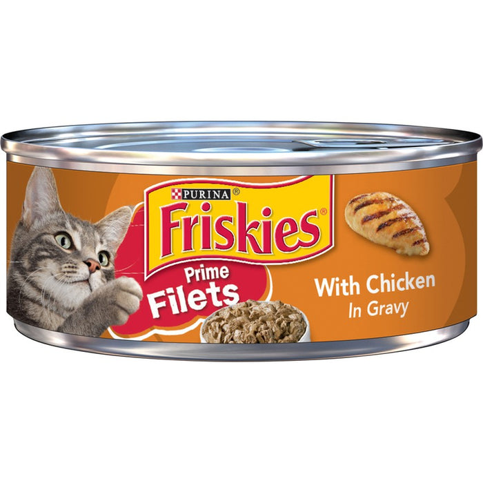 Friskies  Cat Can Prime Filet Chicken 5oz 24ct