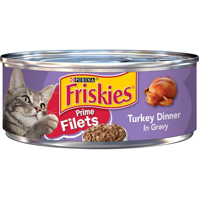 Friskies Cat Can Prime Filet Turkey 5oz 24ct