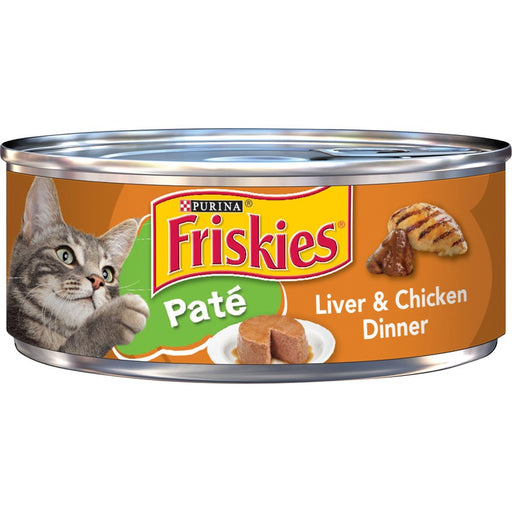 Friskies Cat Can Pate Liver & Chicken 5oz 24ct