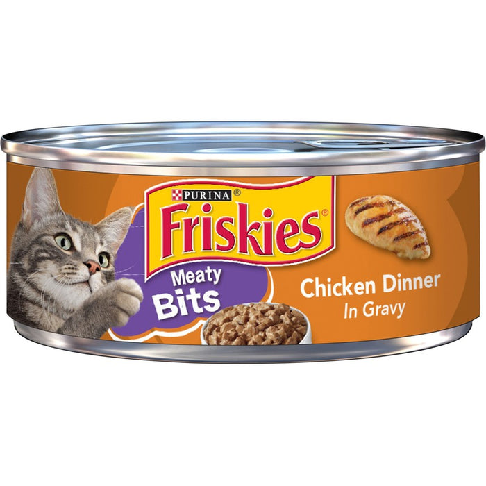 Friskies Cat Can Meaty Bits Chicken 5oz 24ct