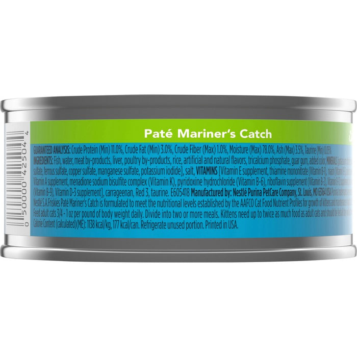 Friskies Cat Can Pate Mariner Catch 5oz 24ct