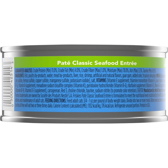 Friskies Cat Can Pate Seafood 5oz 24ct