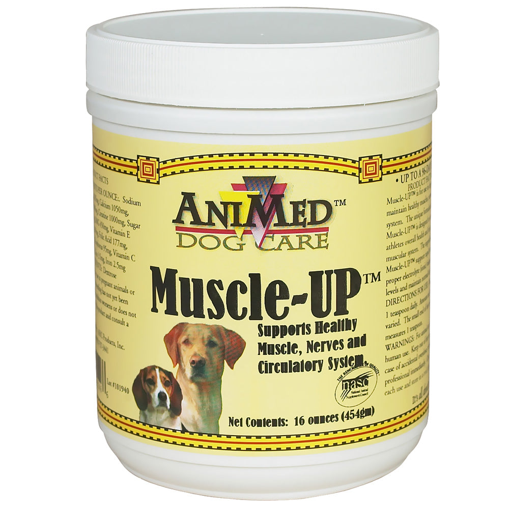 Muscle up sale dog supplement