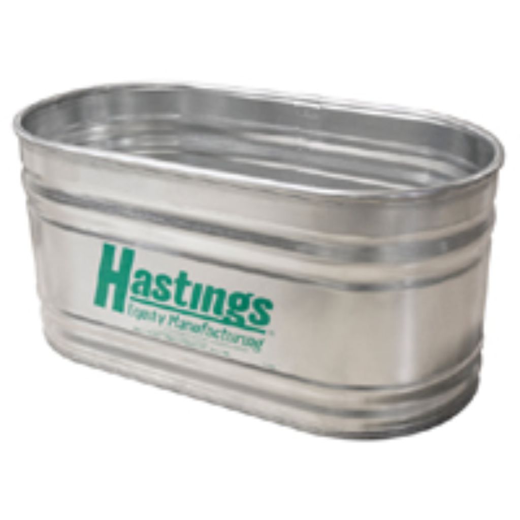 Hastings Trough Round End 159 Gal 2' x 2' x 6